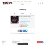 Win a TechniSport Gaming Chair and Gaming Swag Pack from TechniSport