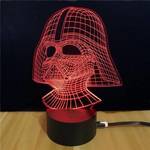 Star Wars Darth Vader Shape 3D Lamp US $5.99 ~ AU $7.55 Delivered @ GearBest
