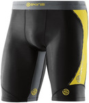 Skins DNAmic Men's Half Tights Black/Citron Reduced to $20 from $94.99 (Save $74.99) + Shipping @ Jim Kidd Sports