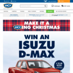Win 1 of 3 Isuzu D-MAX 4x4s Valued at $56,700 Each [Make a Purchase at BCF In-Store or Online and Swipe Your Membership Card]