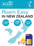 30% off NZ Travel SIMs - 4G LTE Data from (1.25GB & 10GB) - 200 Mins Calls + Unlmtd Txt  (Fr $13.3 - $34.3 Sent) @ SoEasy.travel