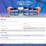 Free Event/Village Movie Ticket with 2x Wagner Vitamin Purchase ($5 Discount) @ Chemist Warehouse
