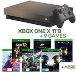 Xbox One X Gold Rush Special Edition 1TB Console + 9 Games $513.25 Delivered | 8 Games $471.60 @ EB Games eBay US