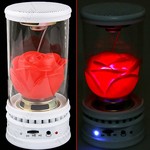 12% Off: Rose-in-Glass Tube Portable Stereo Speaker $15.90 + Free Shipping - Tinydeal.com