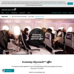 Buy a Pair of Economy Tickets (Shanghai/Tokyo/Hong Kong and Others) on Air NZ from Auckland, Get Skycouch for $1 Extra (Feb-Jun)