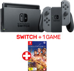 [eBay Plus] Nintendo Switch Grey/Neon Console + 1 Game (Civilization VI) $394.20 Delivered @ EB Games eBay