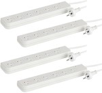 4 Pack Avico 6 Way Power Board $27.48 Delivered @ Selby Acoustics