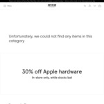 30% off Apple Hardware in-Store Only (Limited Stock) @ Myer