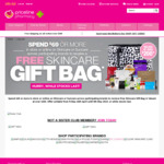Free Skincare Gift Bag (Worth $200) with $69 Spend on Select Skincare or Suncare Brands In-Store or Online @ Priceline