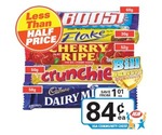 Boost, Flake, Cherry Ripe, Crunchie, Dairy Milk - $0.84 Each at IGA (Save at Least $1.01 Each)
