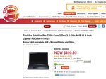 $499.95 - Toshiba Core 2 Duo 15" Laptop with FREE MS Home & Student Full Version