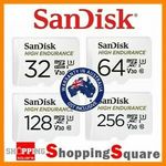 SanDisk High Endurance MicroSD 64GB $14.20, 128GB $28.45 + Delivery ($0 with eBay Plus) @ Shopping Square eBay