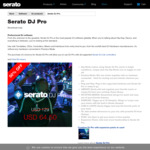 50% off Serato DJ Pro $64.50USD /~$93 AUD (Was $120 USD) @ Serato