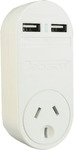 Jackson 2 Outlet USB Charger Power Outlet $6 (Was $8) @ The Good Guys
