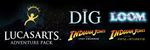 [PC] Steam - Lucas Arts Adventure Pack (4 games) $5.73/Monkey Island Bundle (MI1+MI2) $4.71 - Fanatical
