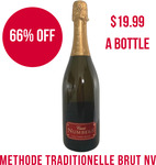 66% off Traditional Brut Cuvee - Number 8 NV Brut Cuvee - NZ Family Estate 12 Bottles $239.88 ($19.99 a Bottle) @Winenutt
