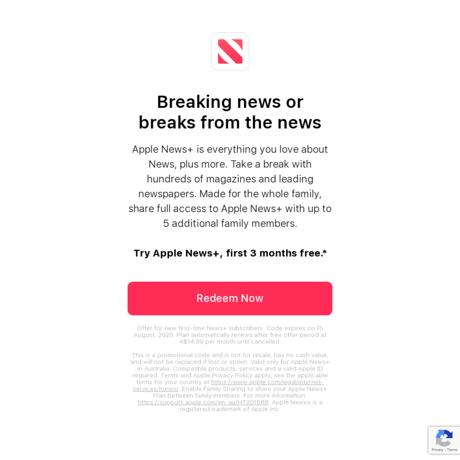Apple News 3 Months Free Trial New Subscribers Apple News OzBargain apple-news-3-months-free-trial-new-subscribers-apple-news-ozbargain