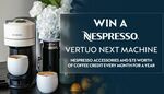 Win 1 of 10 Daily Prizes of a Nespresso Coffee Machine Bundle Worth $1,024 from Seven Network