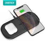 Choetech 5 Coil Dual Qi Wireless Charging Pad US$19.05 (~A$24.79) Delivered @ Choetech via AliExpress