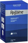 Regaine Men’s Extra Strength Foam 4x 60g 4 Months Supply $134.94 ($84.95 after Cashback Redemption) @ Discount Chemist Online