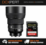 Sigma 85mm f/1.4 DG DN Art Lens for Sony E-Mount $1,259.00 + Delivery ($0 with Plus) @ DCXpert via eBay