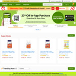iHerb 20% off Using The Android or iOS App