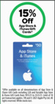 15% off App Store & iTunes Gift Cards (Excluding $20 Gift Cards) | amaysim $30 Starter Kit $9 (+ 600 Bonus Points) @ Woolworths