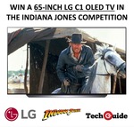 Win an LG 65" C1 OLED TV & Indiana Jones Prize Pack Worth Over $5,500 from TechGuide