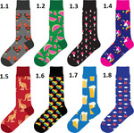 Socks Unisex (40 New Designs) - $2.99 Delivered @ Siricco