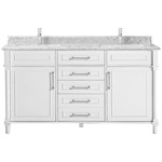 OVE Duchess 1524mm Double Basin White Vanity with Marble Top $1399.99 Delivered @ Costco (Membership Required)