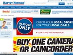 Harvey Norman Buy One Get One 1/2 Price on Cameras and Camcorders