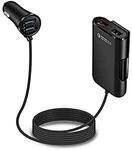 Car Charger QC3.0 Adapter with Back Seat Extension  $13.29 (30% off) + Delivery ($0 with Prime/ $39 Spend) @ Luoke Amazon AU