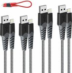 Arshcea iPhone Lightning Cable, iPhone Charger Cable 4-Pack (2x3ft 2x6ft) $15.21 + Delivery ($0 Prime/ $39+) @ Arshcea Amazon AU