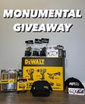 Win a Dewalt Drill Set, Hat, Safety Glasses + More from Monumental Building Group