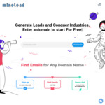 Get 30% off Email Address Finding Products @ Minelead.io