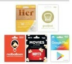 10% off BananaLab Her Gift Box, Good Food, RedBalloon, Hoyts, Google Play & Roblox Gift Cards @ Coles