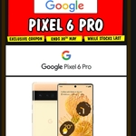 Google Pixel 6 Pro: 128GB $999, 256GB $1149, 512GB $1299 + Delivery ($0 C&C/ in-Store) @ JB Hi-Fi (Coupon Required)