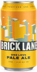 33% off 24-Can Beers: One Love Pale Ale $43.88, Draught $33.47 + $15 Delivery ($6.50 to VIC/ $0 MEL C&C) @ Brick Lane Brewing