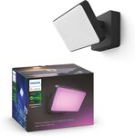 Philips Hue White and Colour Ambiance LED Discover Black Garden FloodLight $189.95 Delivered @ Amazon AU
