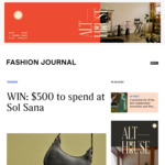 Win a $500 Sol Sana Voucher from Fashion Journal