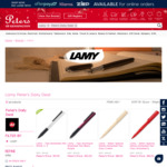 Over 50% off RRP Lamy Tipo Rollerball Pens - Made in Germany $9-$10 + Delivery (Free C&C Sydney) @ Peter's of Kensington