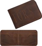 Inventor Plain Leather Slim Wallet $5.80 (Was $28.99) + Delivery ($0 with Prime/ $39 Spend) @ Inventor Int'l Amazon AU