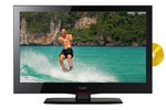 24" LED TV (Full HD) with USB Playback/Recording and Regional Free DVD Player $189