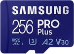 [Back Order] Samsung 256GB PRO Plus Micro SD Memory Card /w Adapter $36 + Delivery ($0 with Prime/ $39 Spend) @ Amazon AU