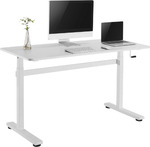Ease Height Adjustable Standing Desk White $99.95 + Delivery ($0 to Capitals) (+10% off New Customers) @ No More Pain Ergonomics