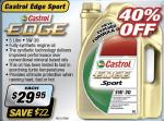 Super Cheap Auto Have Castrol Edge Sport 5W-30 5 Litre At $29.95 (40% off) Save $22.00