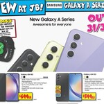 Samsung Galaxy A34 5G $599 or A54 5G $699 (Bonus Galaxy Watch4 Bluetooth Black via Redemption) + Delivery ($0 C&C) @ JB Hi-Fi