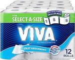 VIVA Select-A-Size Paper Towel 12 Rolls $17.60 ($15.84 S&S) + Delivery ($0 with Prime/ $39 Spend) @ Amazon AU