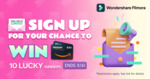 Win 1 of 10 US$50 Amazon Gift Cards from Filmora