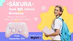 Win a Sakura Cherry Pink Controller + Sakura Nintendo Switch Case from Mytrix Tech